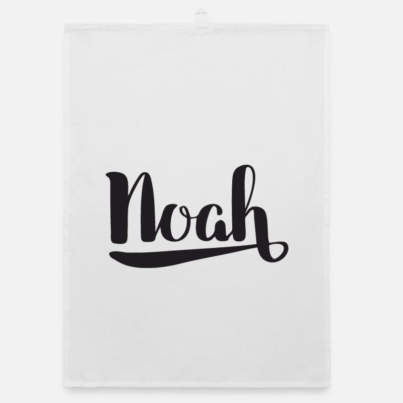 Archétype créatif de Noé avec design de l’eau Torchon bio