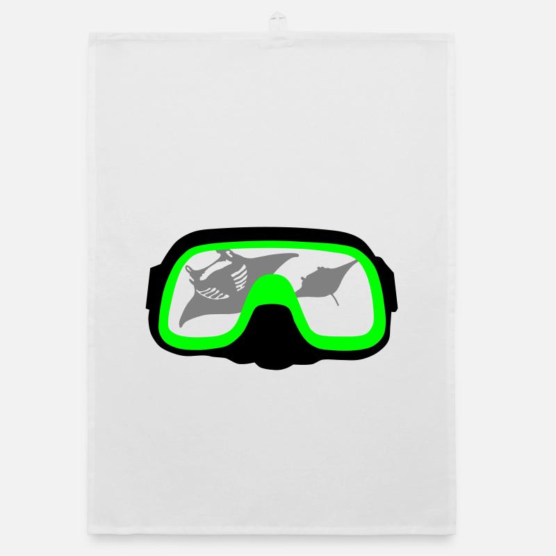 Diving goggles Organic dish towel