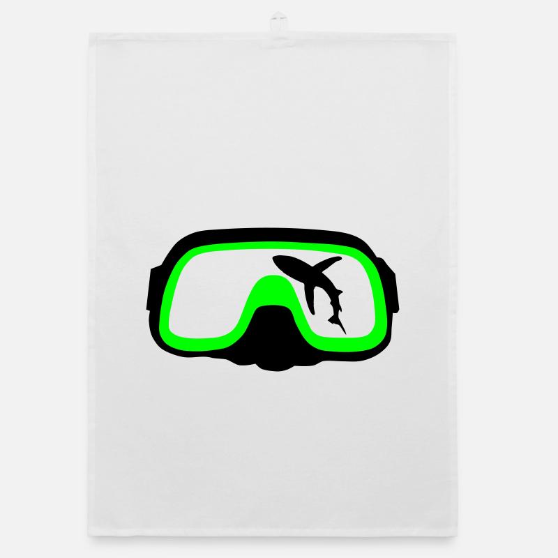 Diving goggles Organic dish towel
