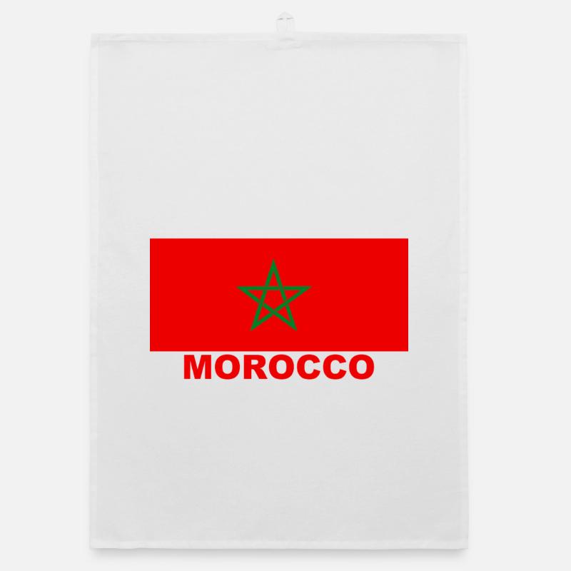 Morocco jersey Organic dish towel