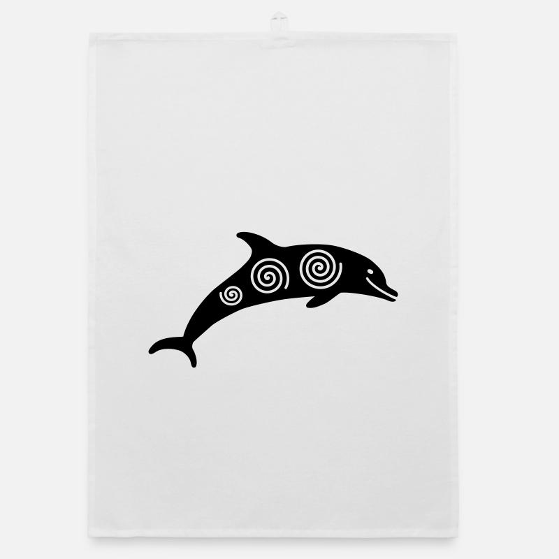 Dolphin Organic dish towel