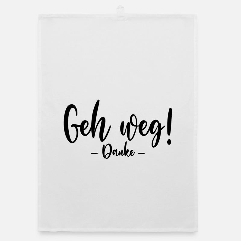 Geh weg Danke Organic Geschirrtuch
