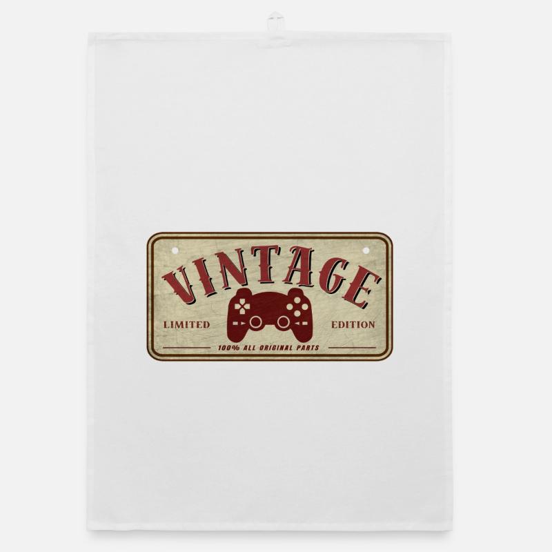 VINTAGE CONTROLLER LIMITED EDTION Organic dish towel
