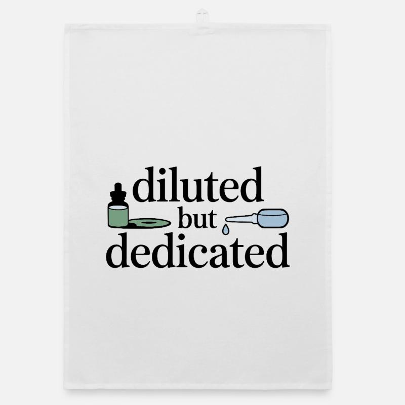 L’homéopathie diluée mais professionnelle dévouée Torchon bio