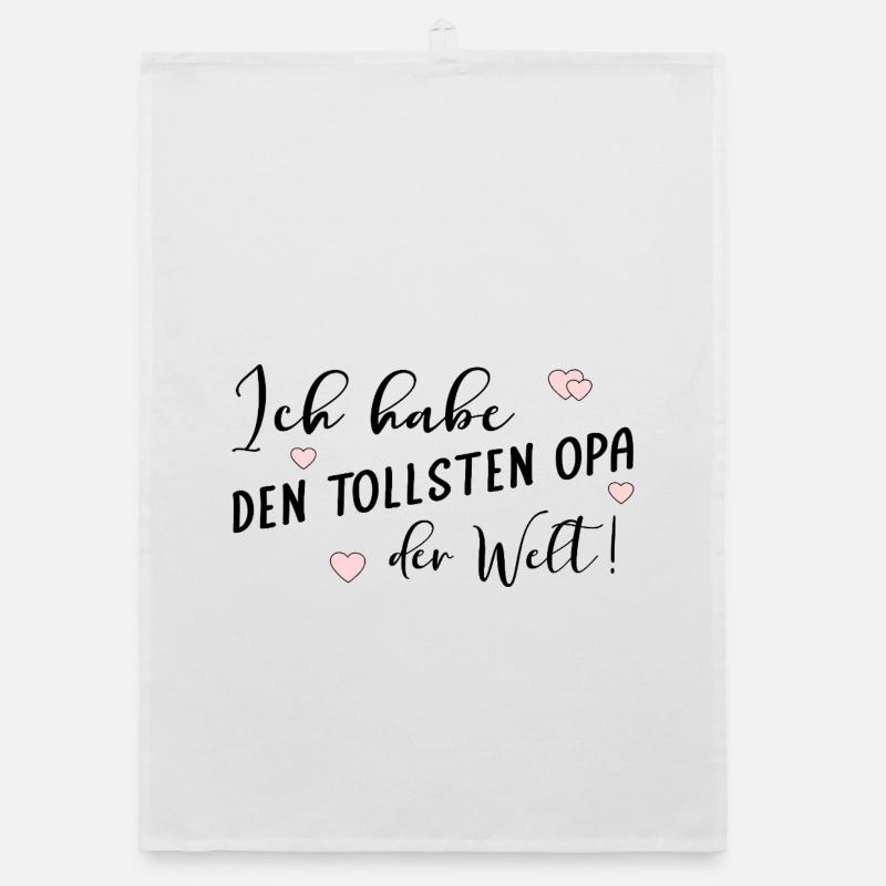 Komplimente Opa Organic Geschirrtuch