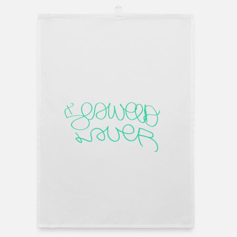 Gift idea for algae lovers Organic dish towel