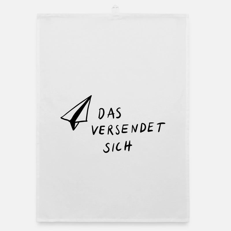 Das versendet sich Organic Geschirrtuch