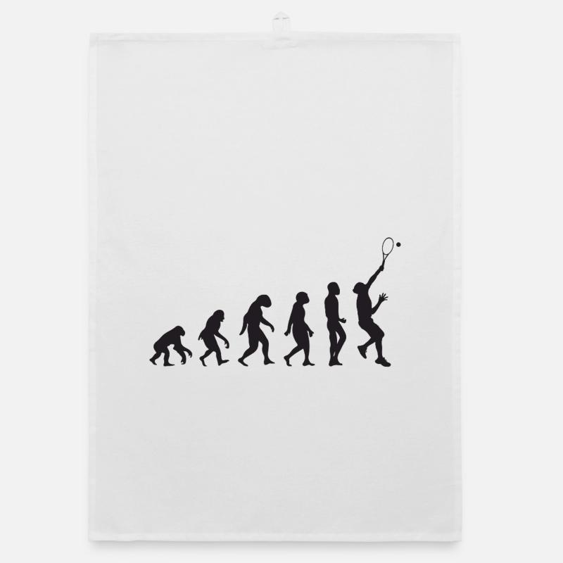 Tennis Evolution Organic dish towel