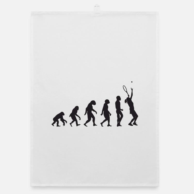 Tennis Evolution Organic dish towel