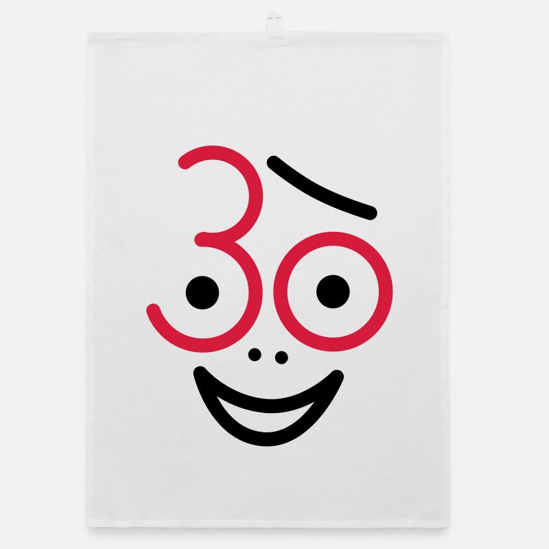 Juhu 30 ans! Torchon bio