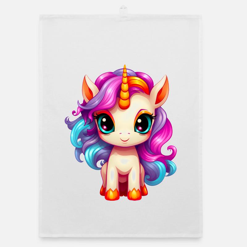 Bébé licorne Torchon bio