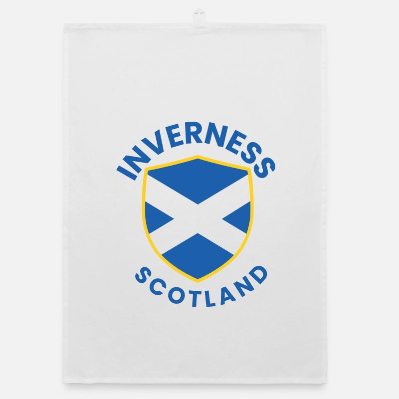 Inverness Scottish Shield Organic Geschirrtuch