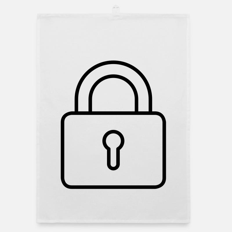 Padlock Organic dish towel