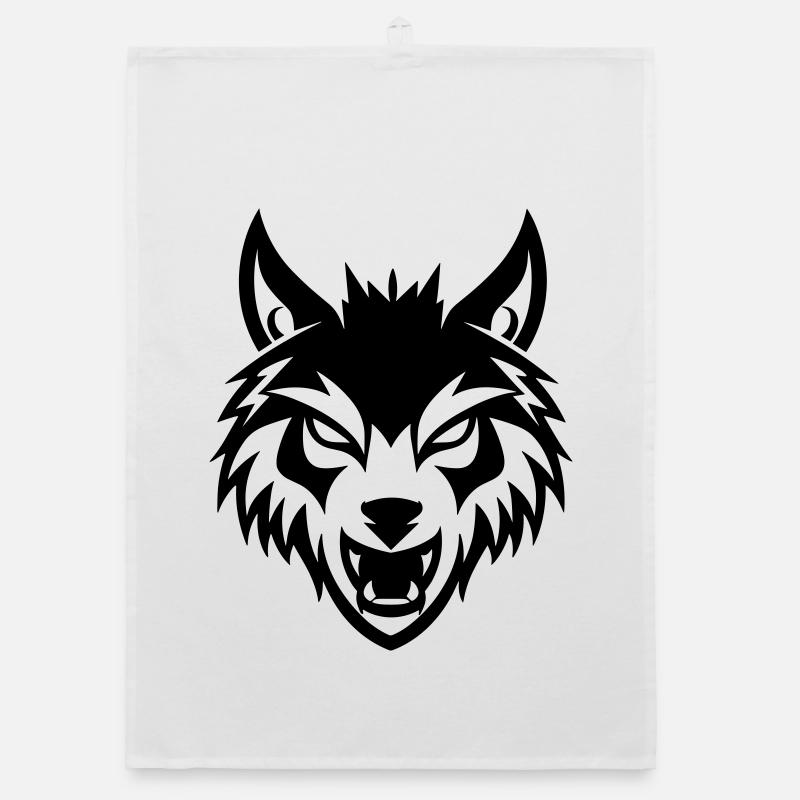 wolf Organic dish towel