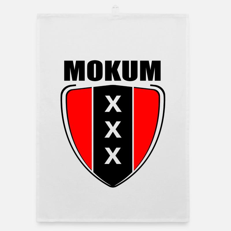 Mokum Abzeichen 2 Organic Geschirrtuch