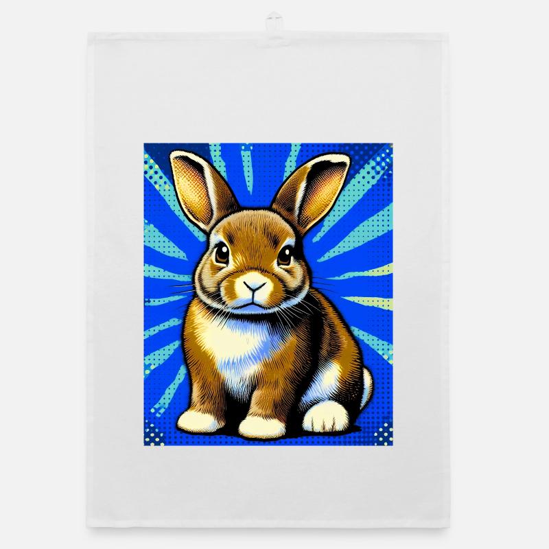 rabbit Organic dish towel