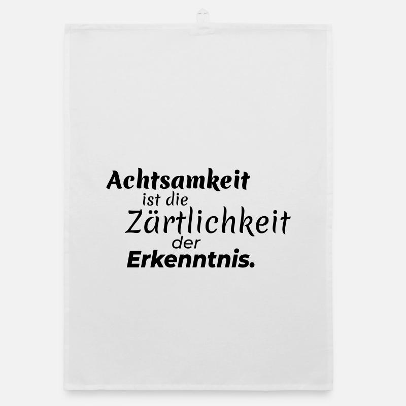 Mindfulness Tenderness Organic dish towel