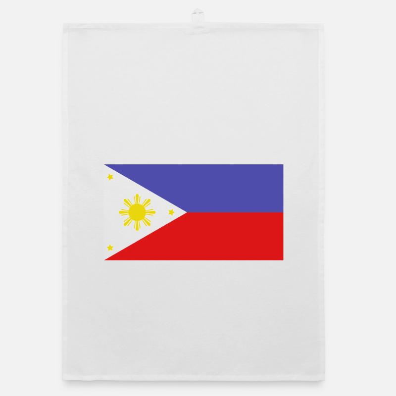 Drapeau philippin Torchon bio