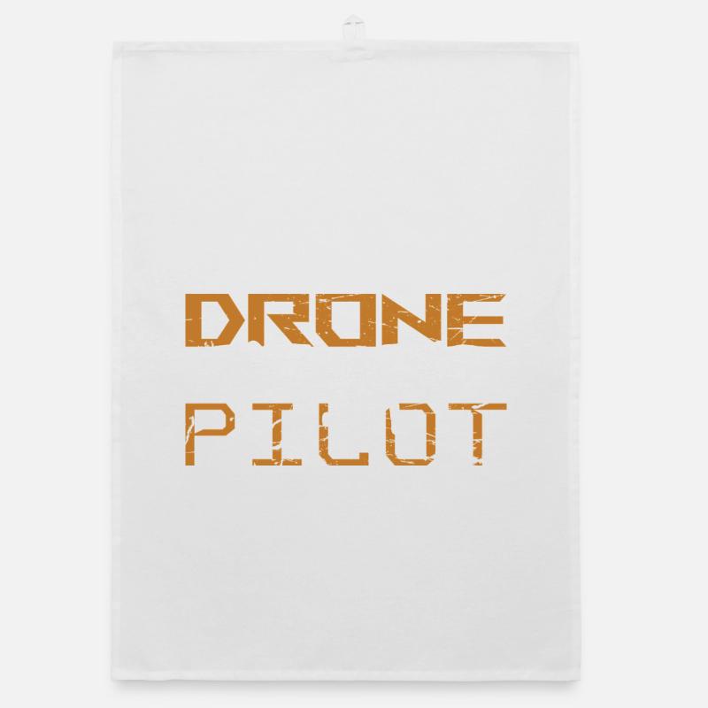 FPV Pilote Drone Freestyle & Cadeau de la course Torchon bio
