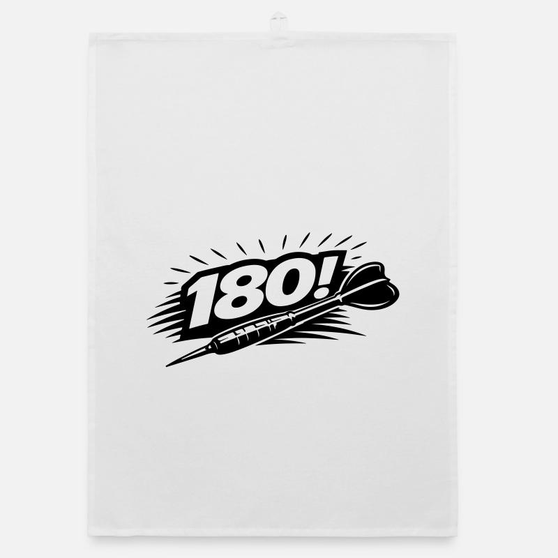 Darts 180 Dartpfeil Organic Geschirrtuch