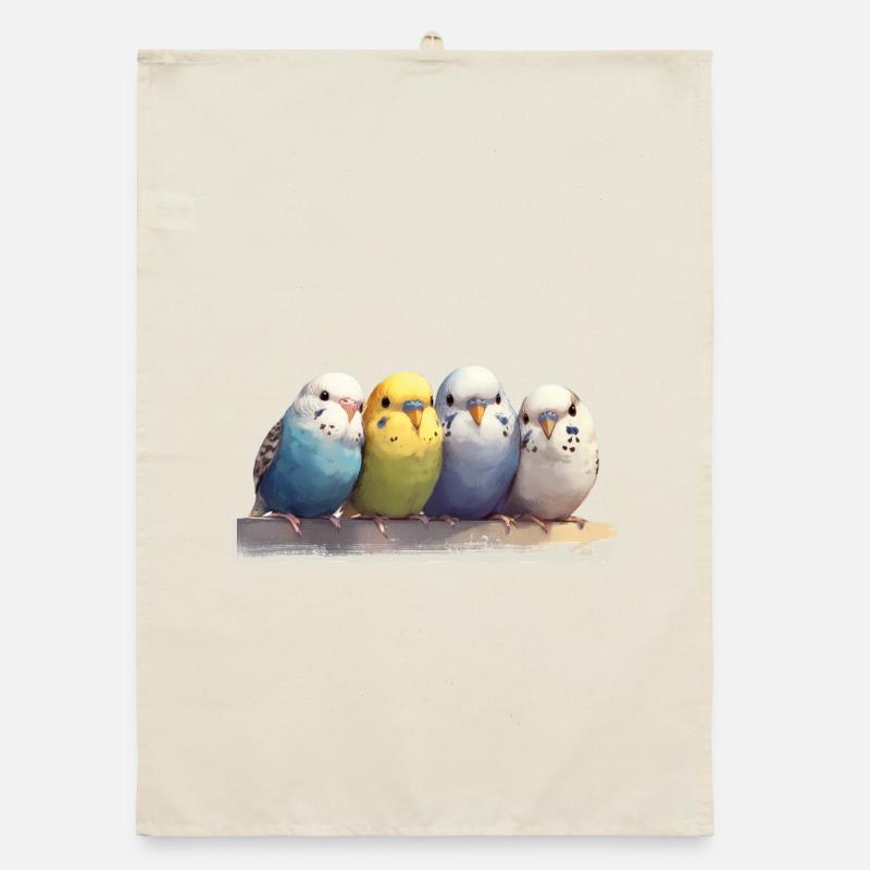 Budgies Organic dish towel