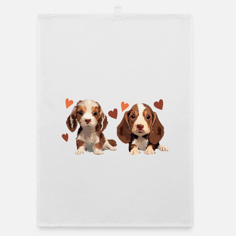 Chiots - N’aimons-nous pas les petits chiens Torchon bio
