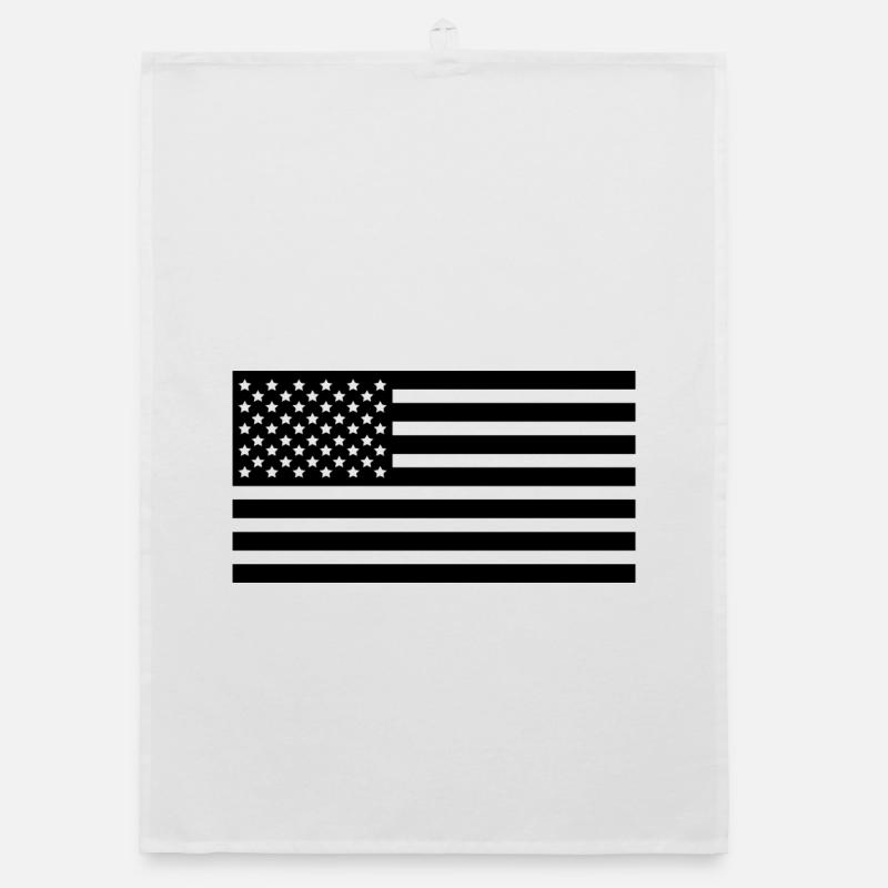 Use Flags Organic dish towel