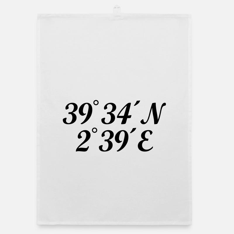 Palma Coordinates Organic dish towel