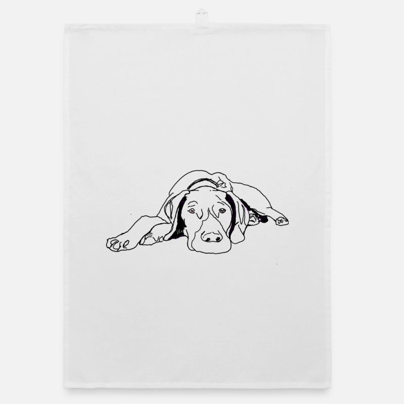 Pointer Deutsch Kurzhaar Organic Geschirrtuch