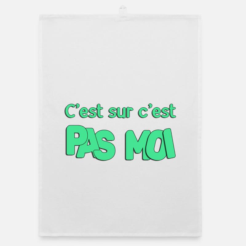 C'est sur c'est pas moi Torchon bio