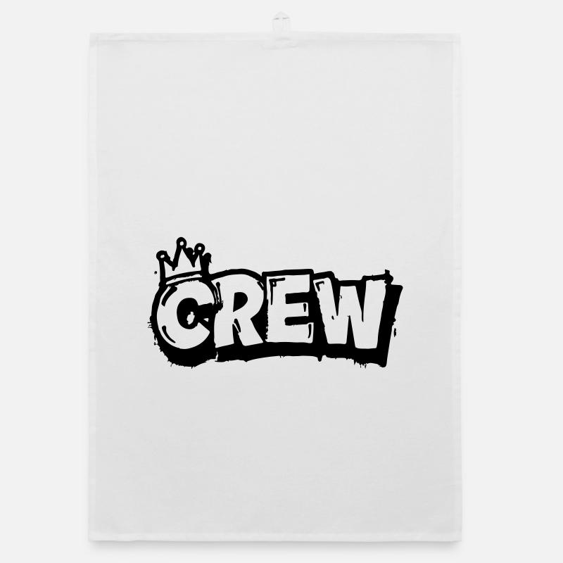 Crew Graffiti Organic dish towel