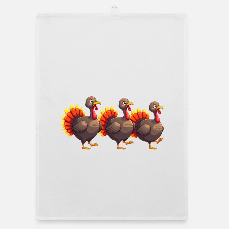 Bébé dinde de Thanksgiving Torchon bio