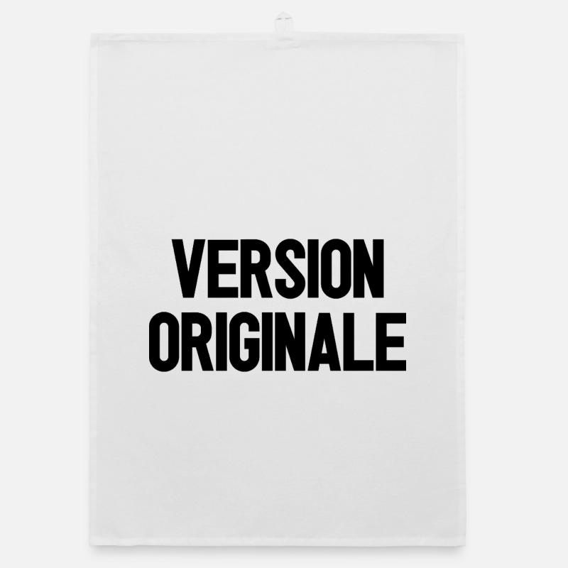 VERSION ORIGINALE !   Torchon bio