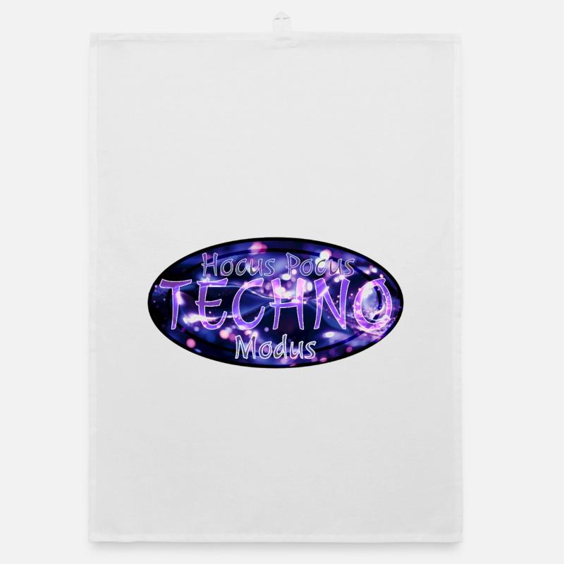 Hocus Pocus Techno Modus Organic Geschirrtuch