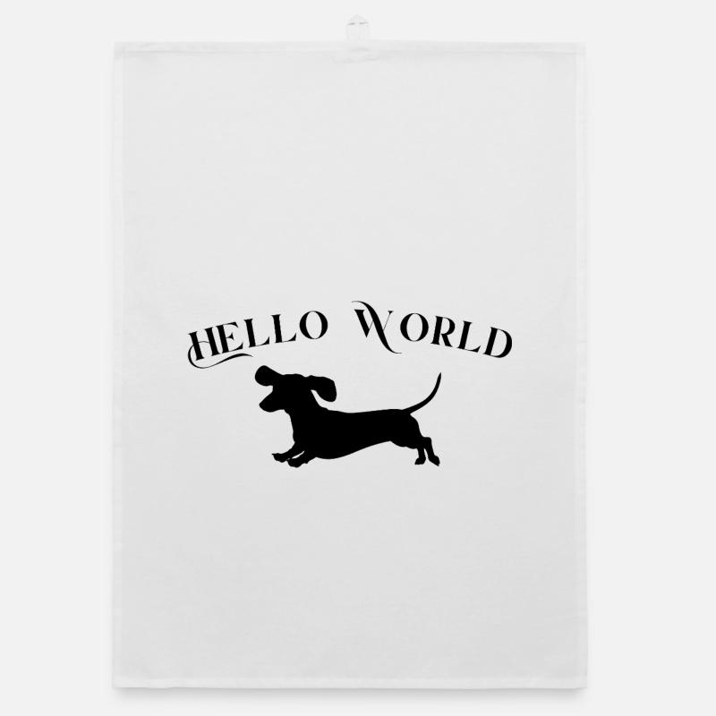 Hello World avec Teckel Torchon bio