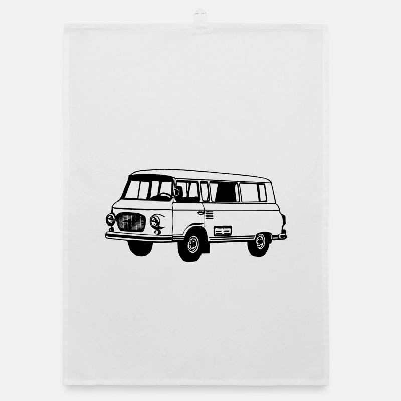 Barkas , Ostalgie , DDR Kult , Oldtimer (25) Organic Geschirrtuch
