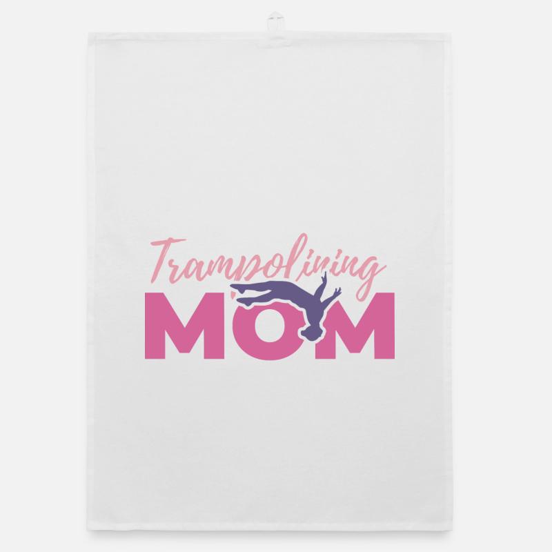 Trampolinspringer Mutter Organic Geschirrtuch