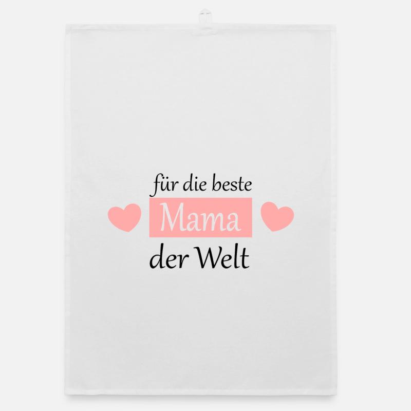 Muttertags Geschenk Mutter Muttertag Geschenkidee  Organic Geschirrtuch