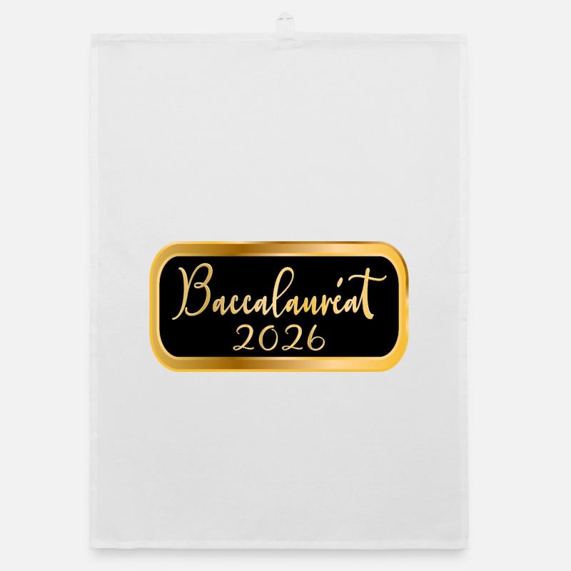 High School Baccalaureate 2026 Organic dish towel