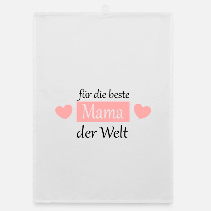 Muttertags Geschenk Mutter Muttertag Geschenkidee Organic Geschirrtuch