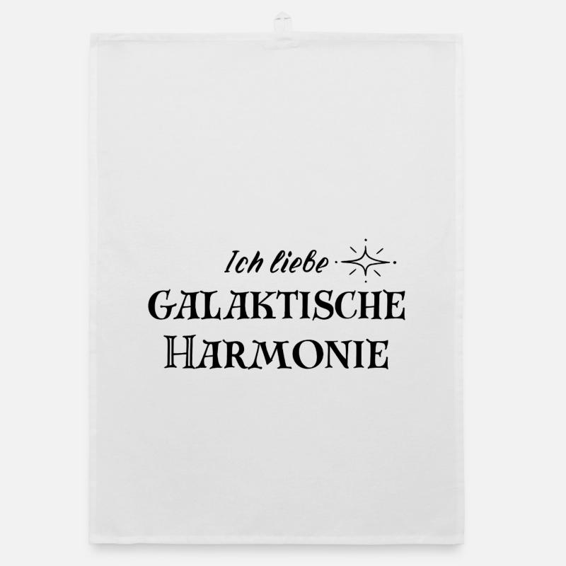 HARMONIE – Galaktisches Statement Mode Organic Geschirrtuch