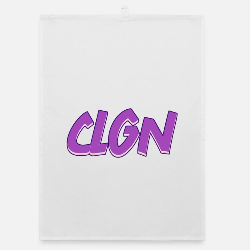 CLGN | Kurzform Köln - Organic Geschirrtuch - Weiß