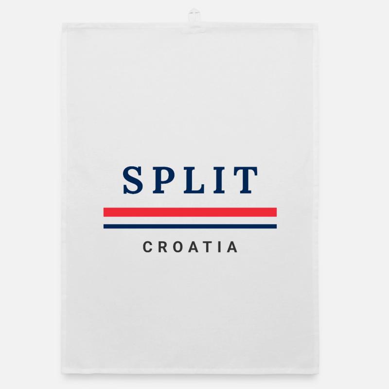 Split City Croatia Organic dish towel