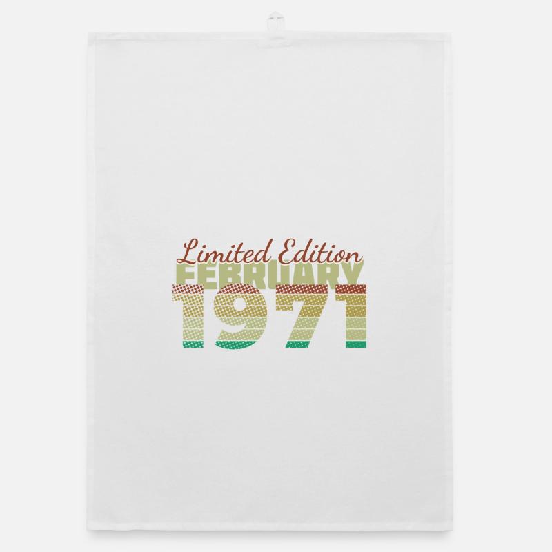 55e anniversaire Édition Limitée (SCR) 02/1971 Torchon bio