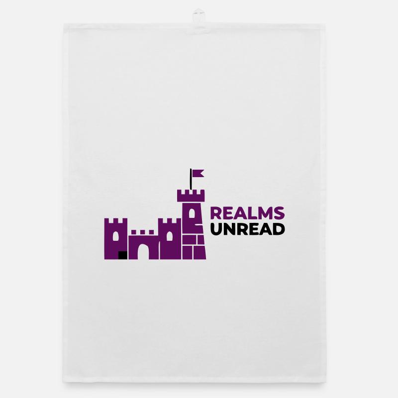 Castle Castle Realms Unread Organic dish towel