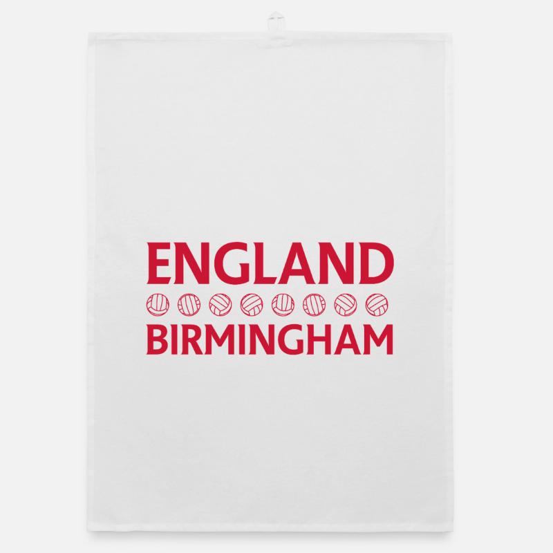 England Birmingham Cricket Emblem Organic dish towel