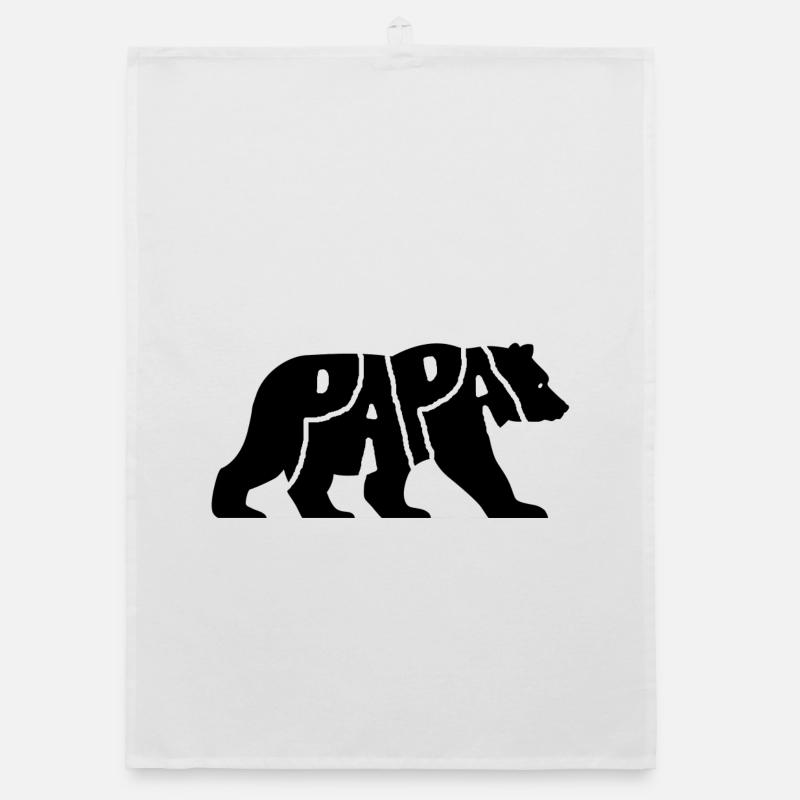Daddy Bear Organic dish towel