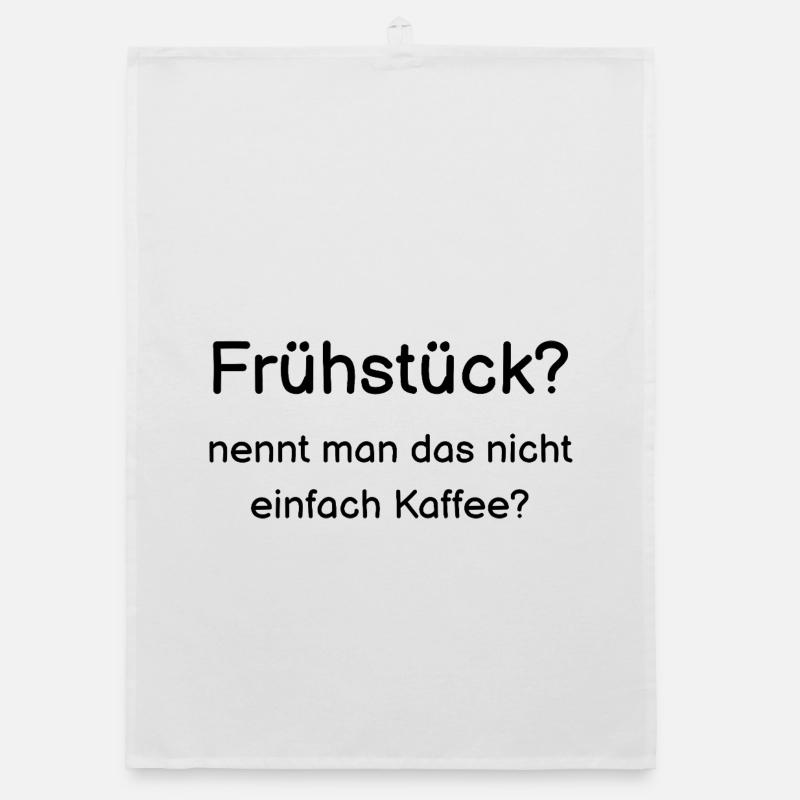 Petit déjeuner? N’est-ce pas ce qu’on appelle simplement le café ? Torchon bio