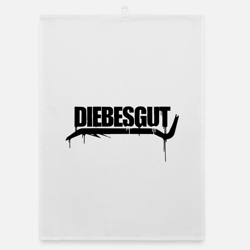 GRAFFITI Torchon bio