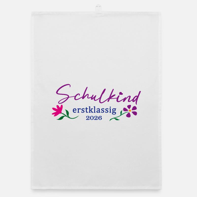 SchoolChild First-Class 2026 Organic dish towel